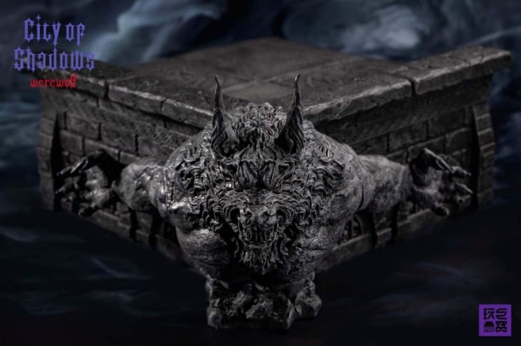  [출시 소식] 『TOYS NEST』 1/6 City of Shadows Werewolf Platform 그림자 도시의 늑대인간 디오라마