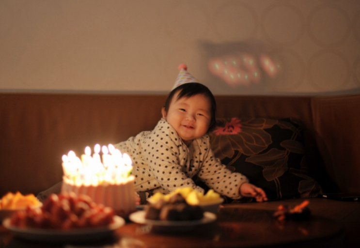 2014년 새해 첫날 라블리 생일파티