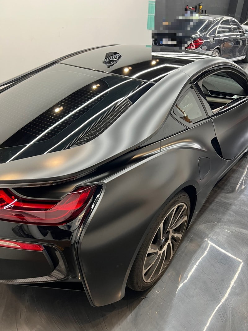 인천 계양구 / 전체랩핑 사틴블랙 / BMW / i8