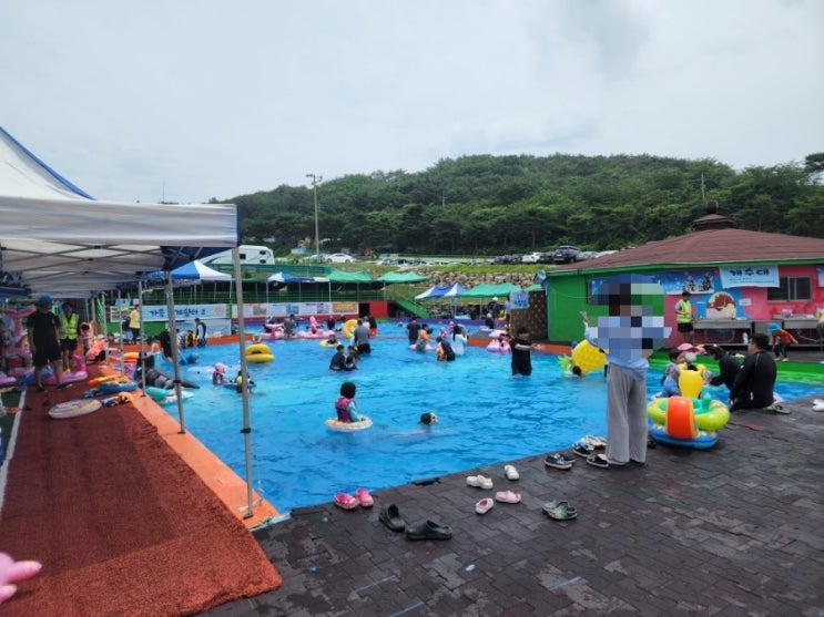 울산 자수정동굴나라 물놀이장 체험존+취사가능한 물놀이장