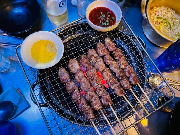  강남 맛집 논현동 조용한 술집 논현동ㅣ만구기네화로불닭발ㅣ