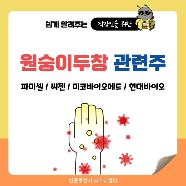  원숭이두창 관련주 : 파미셀, 씨젠, 미코바이오메드, 현대바이오 주가 전망