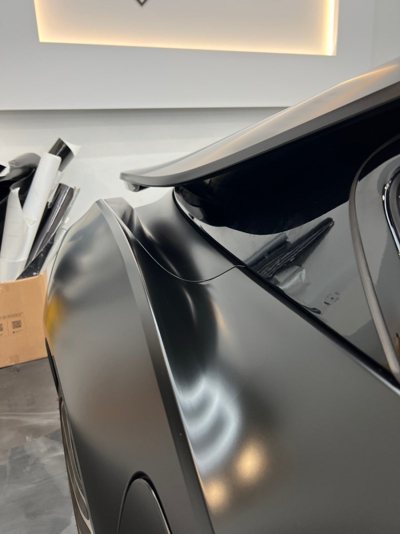 인천 계양구 / 전체랩핑 사틴블랙 / BMW / i8