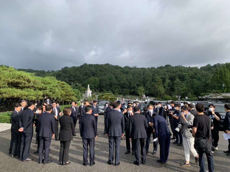 <b>현충원 참배</b>&민선8기 취임 첫날 현장방문