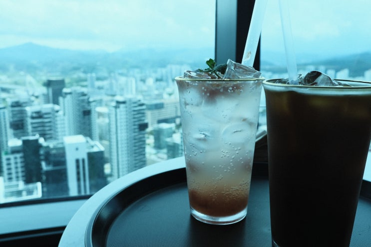 [세종 카페] 46층 경이로운 뷰 카페 바 라운지46