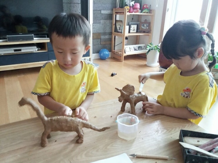  [엄마표 놀이]실력이 늘었네ㅎ찰흙놀이