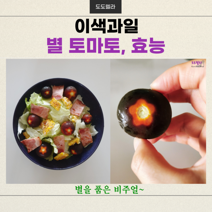  이색과일 별 토마토, 효능