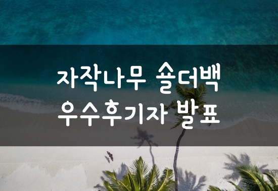  자작나무 숄더백 우수후기 발표 (w.청송뜨개실)