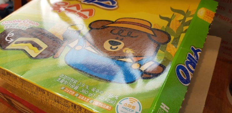  먹어봄] 오예스 옥수수 신상 먹어봤어요