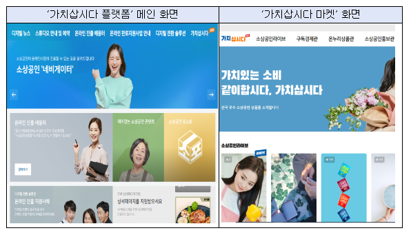 소상공인의 디지털 전환이 시작되는 곳, ‘가치삽시다 플랫폼’ 새롭게 출발 소상공인의 디지털 전환이 시작되는 곳, ‘가치삽시다 플랫폼’ 새롭게 출발