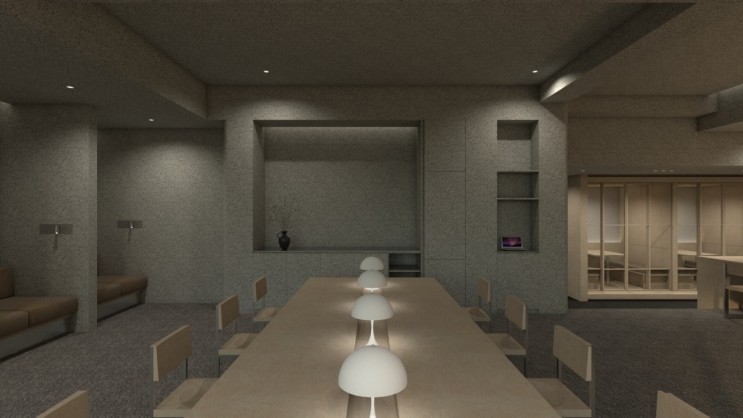 [CONCREATE] It's Shelter 콘크리에이트 광교점 - 스터디 라운지 Lounge Desk