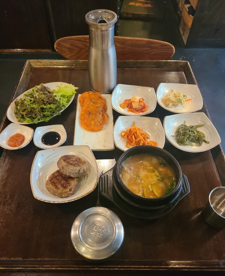  [합정메세나맛집] 더심플한테이블 떡갈비 한상 혼자 먹고 온 후기 _추천메뉴