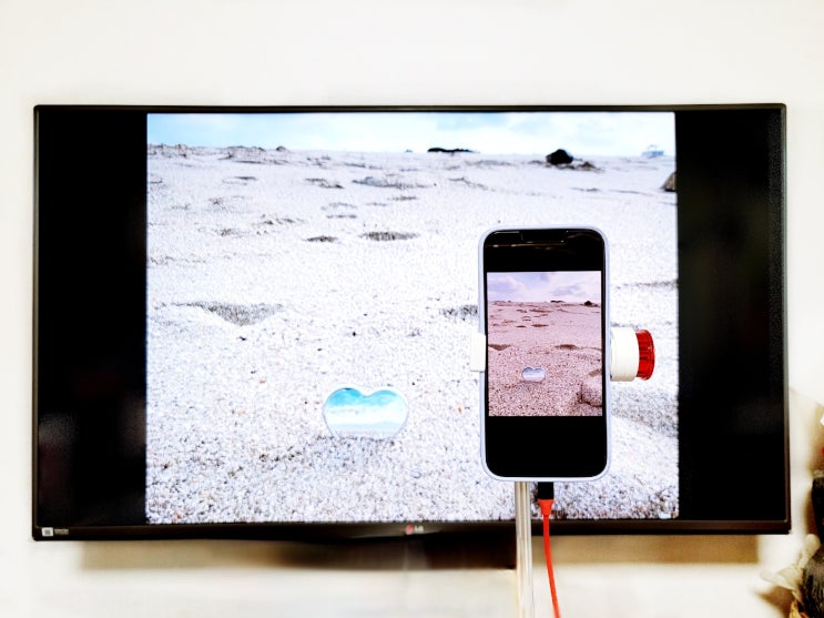  아이폰 13프로 hdmi MHL케이블로 LG 티비 미러링 연결하기