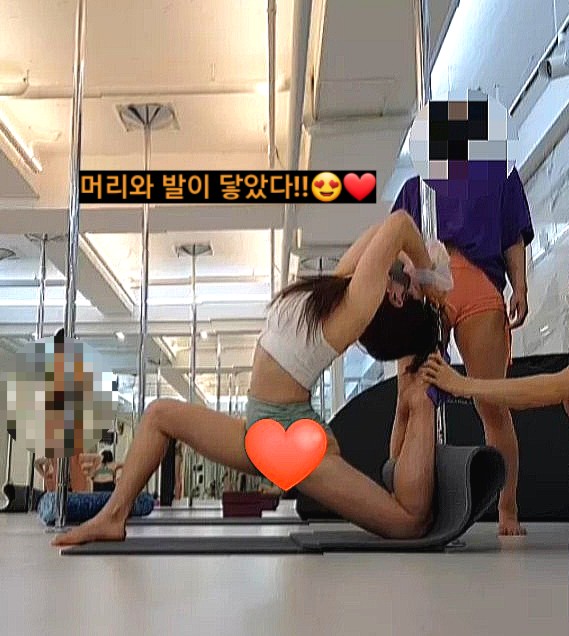  [폴댄스 스트레칭_장요근] 발이 머리에 닿는 날이 오다니c