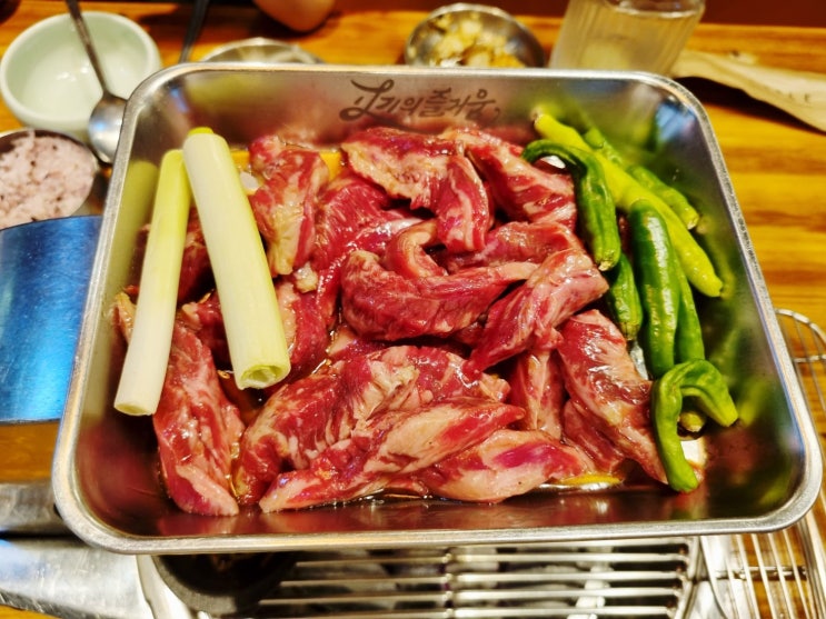  동탄 북광장맛집 고기의즐거움 본점 소갈비살 맛나요