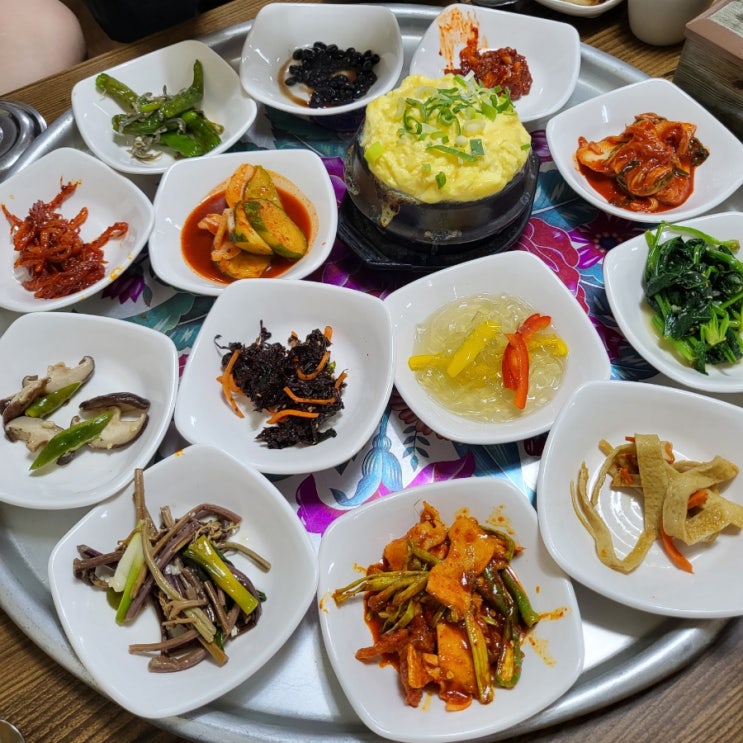  강경역 근처 맛집 / 젓갈정식 ‘수덕가든’ / 갈치구이 ‘해바라기식당’