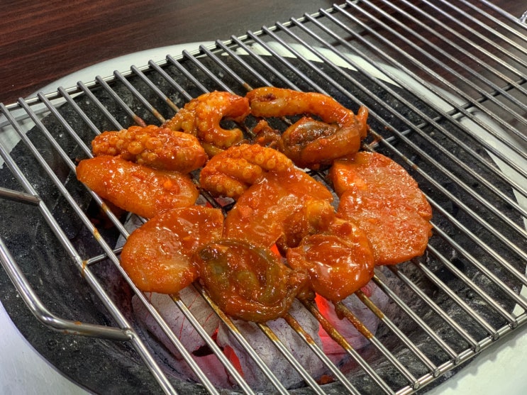 [충무로]  충무로 쭈꾸미 불고기, 양념 직화 쭈꾸미 구이 맛집!