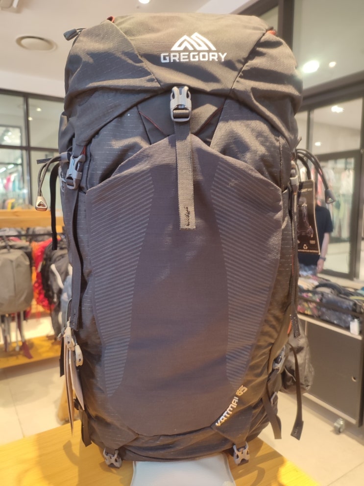  [그레고리]남성 배낭 KATMAI 65리터 M/Lsize VOLCANIC BLACK 47J09004