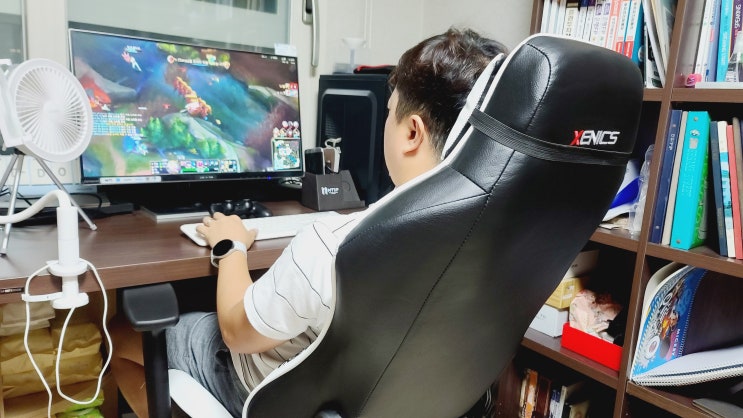  게임용의자 아레나 제닉스 편해서 컴퓨터의자 사용 한달 후기