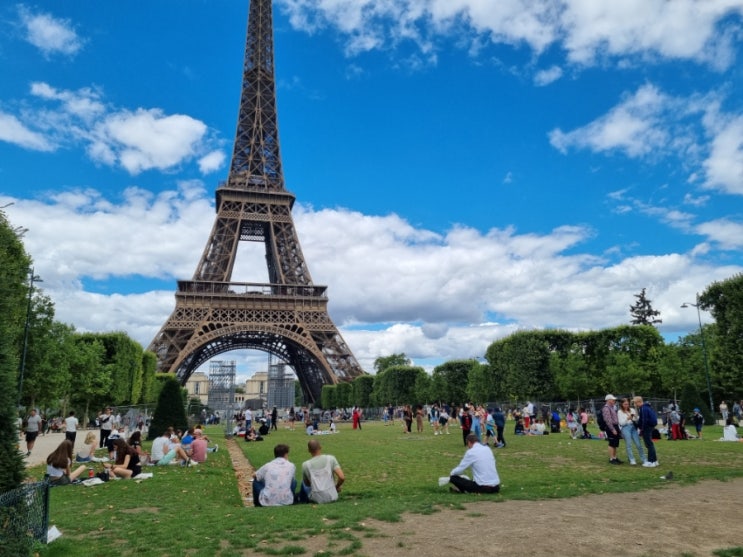 [2022.07.01 / Day 16] 에펠탑 뷰 카페에서 하루 휴식 (Tour Eiffel, Palais de Chaillot, Café Jacques, Chantefable)