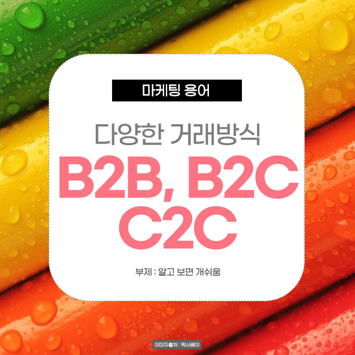  B2B? 그게 뭐야?