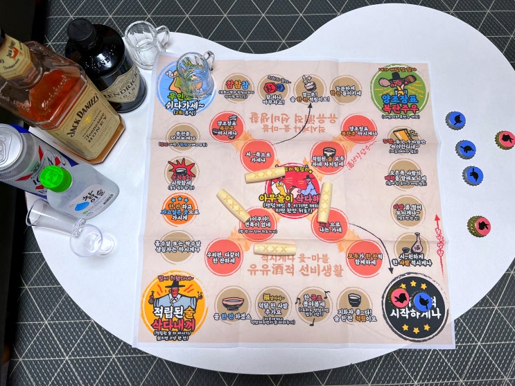  술게임 윳놀이 주루마블 선비마블