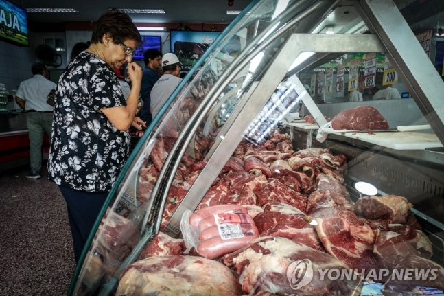 '소고기의 나라' 아르헨, 경제난에 소고기소비량 100년만에 최소 '소고기의 나라' 아르헨, 경제난에 소고기소비량 100년만에 최소