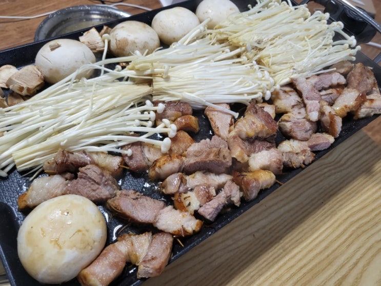 식명관 대나무삼겹살, 캠핑요리로 괜찮네요