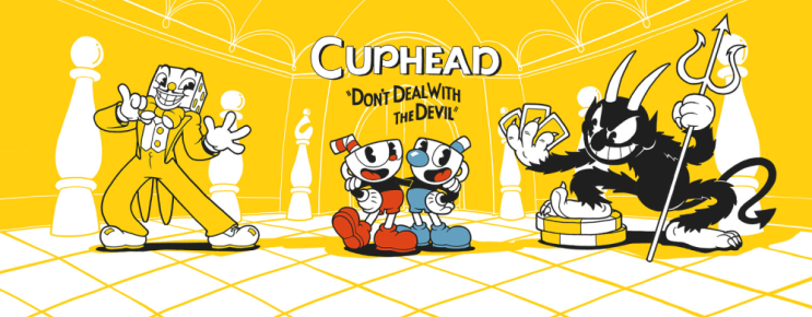 이것이 예술입니다. 플랫포머 게임 컵헤드 Cuphead