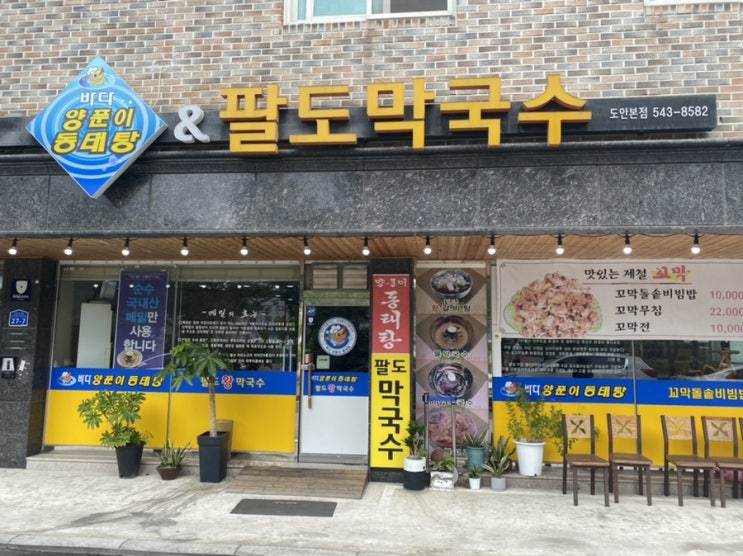  [블챌] 주간 챌린지 도안동 여름철 입맛을 달래줄 돌솥 꼬막 비빔밥 팔도 막국수