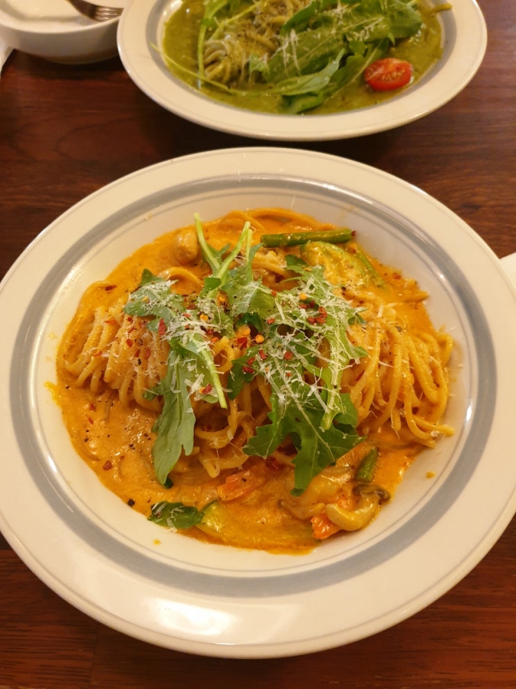  [에이바이트키친] 상하이크림파스타/바질크림파스타 *반월당 맛집