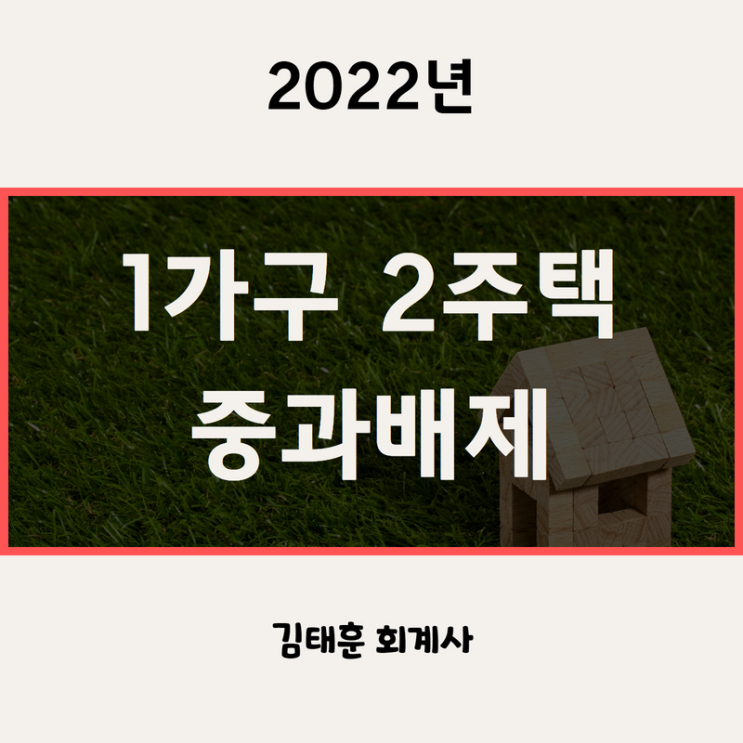  1가구 2주택 양도소득세 중과, 중과배제 [2022년]