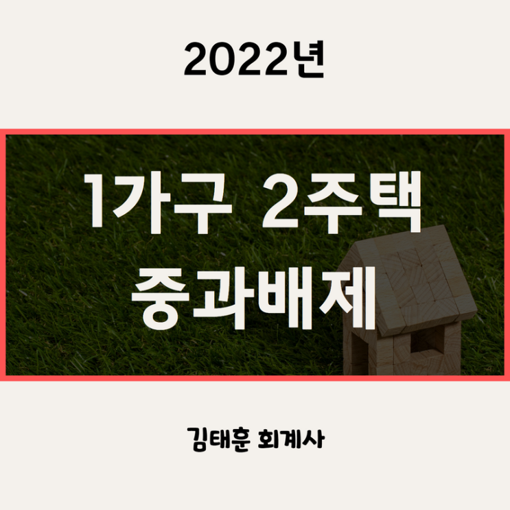 1가구 2주택 양도소득세 중과, 중과배제 [2022년]