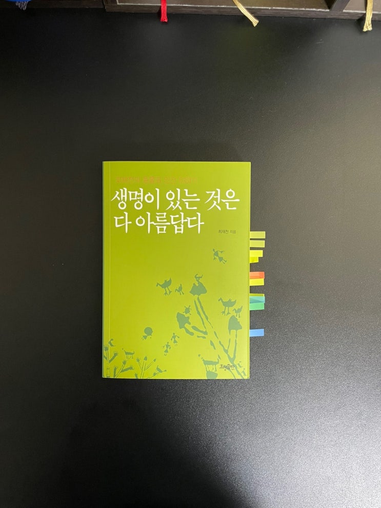  생명이 있는 것은 다 아름답다 -최재천- 동물과 인간