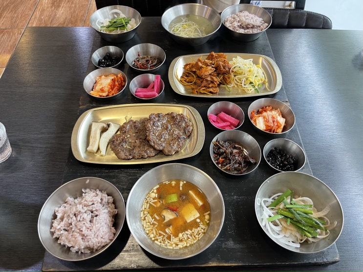  [서울/구의역]담꼬 직화구이 정식 "담양 떡갈비, 고추장불고기 정식" 자양동 맛집(배달맛집) 내돈내산