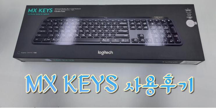 멀티페어링 가능 mx keys 내부망 사용기 비싸지만 좋다 (사용시 장단점, 로지 옵션+, 매크로설정,mk850 비교)
