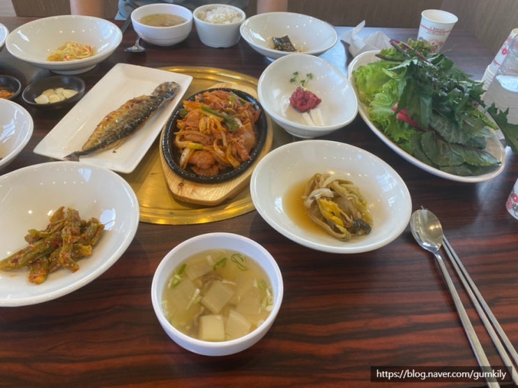  화성 봉담맛집 - 장수쌈밥