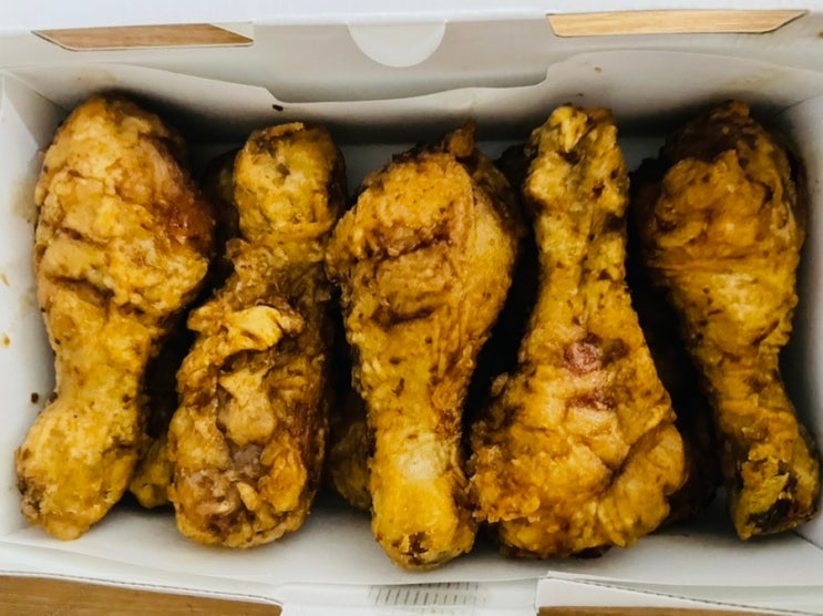  교촌치킨&한번 먹으면 다른건 못 먹는 애플마토 후기