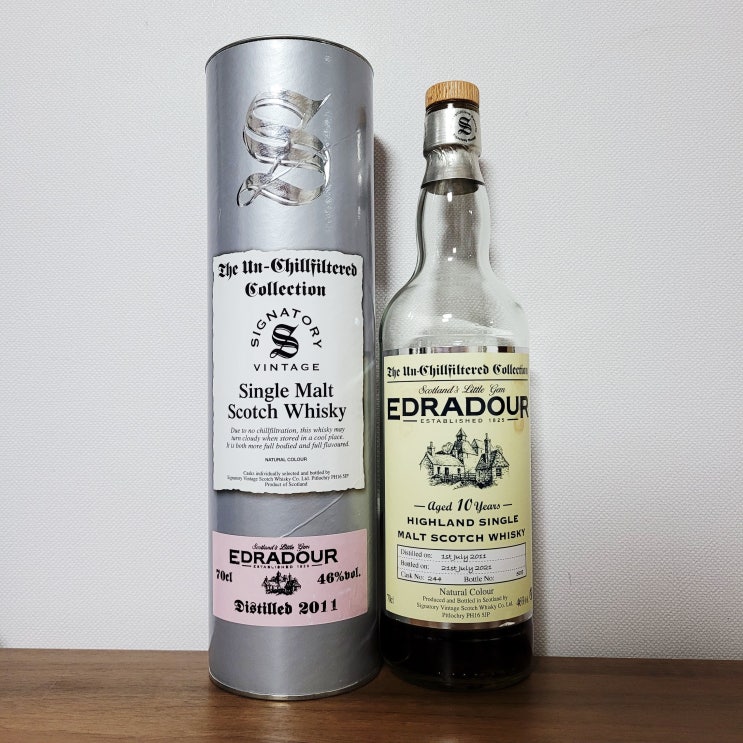  [리뷰] 시그나토리 에드라두어(Signatory Edradour 10 years old)