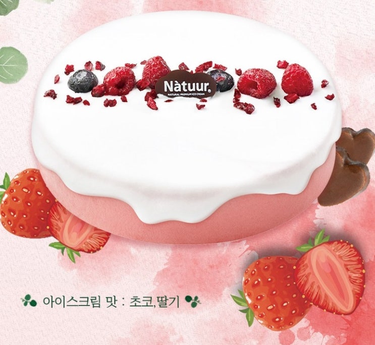  나뚜루 아이스크림 케이크