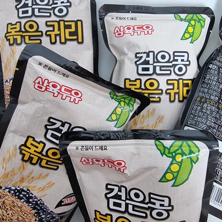  삼육두유 검은콩 귀리로 고소하게 마셔요