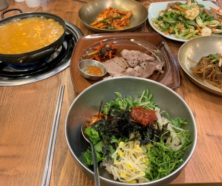  [아산/북수리 식당] 청국장에 보리밥, 꽁당 보리밥