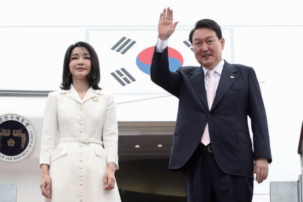 윤 대통령, 한․미․일 정상회담 이어 <b>나토</b> 무대 첫 연설