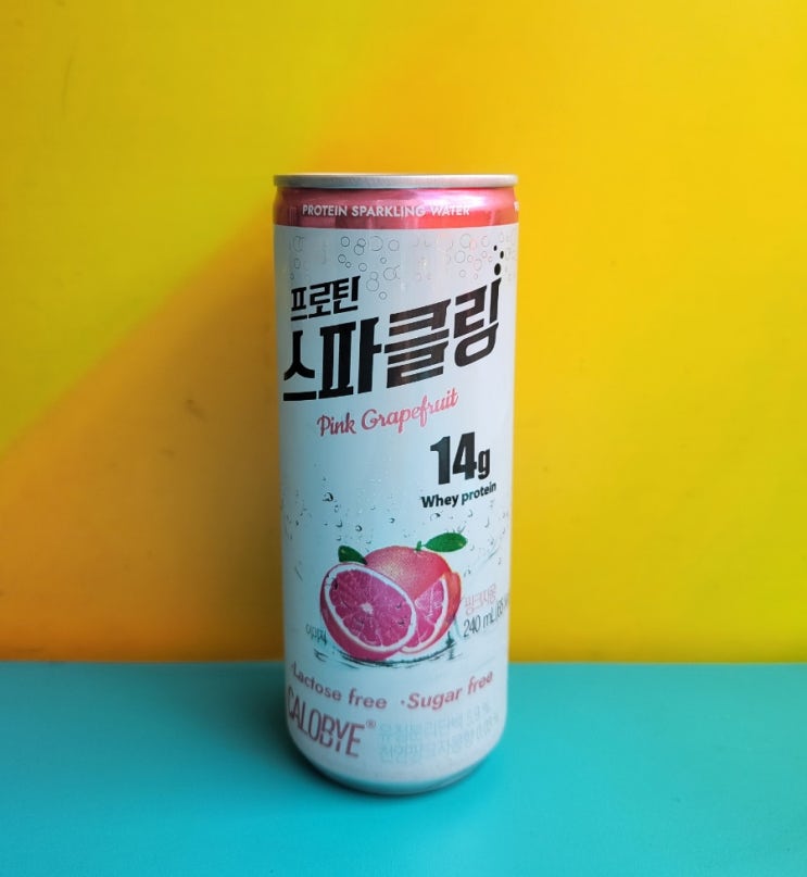 이젠 프로틴도 자몽맛이? - 프로틴스파클링 핑크자몽 - 편의점신제품 내돈내산 솔직리뷰