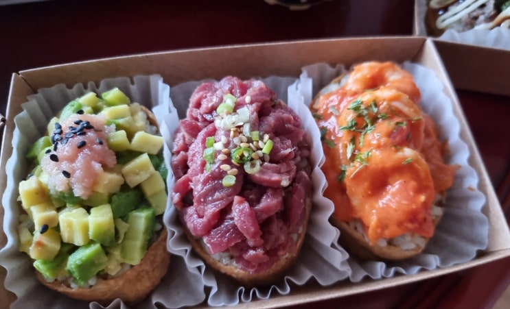  공주 신관동 대학교 근처 맛집추천 도시락 샌드위치 샌드미 유부초밥 먹었어요!