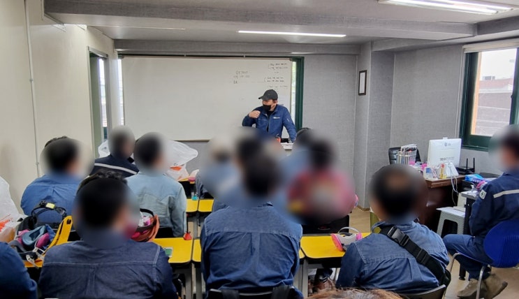  경기도 건설인 양성 배관 용접 무료교육 1기 무사히 수강 종료