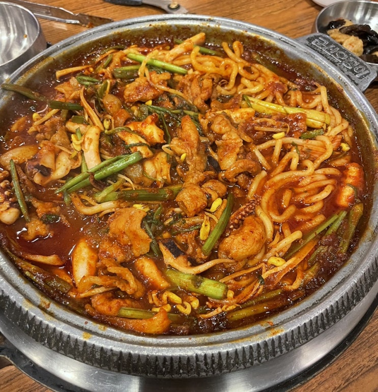  잠실[군산오징어 본점] 맵찔이가 먹고 온 후기(+주차)