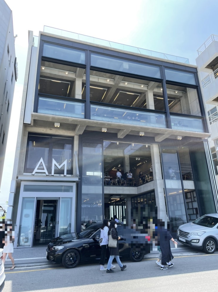  [강릉 에이엠브레드앤커피] 강릉 커피거리 안목해변 디저트 카페 추천