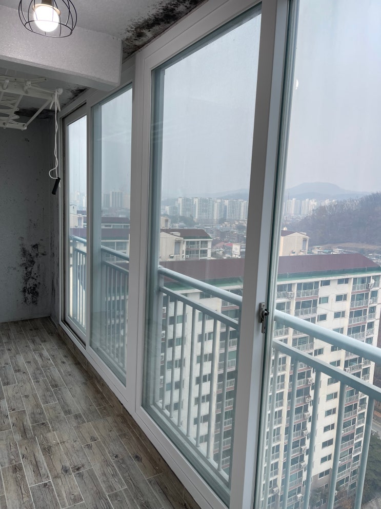  동두천 지행동 부영3단지 인테리어필름으로 샷시리폼 특급작전!!!