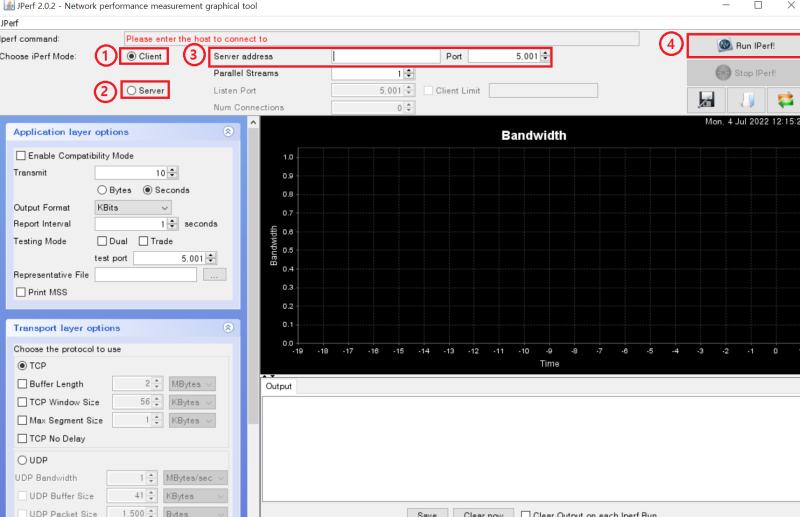 네트워크 성능 측정 툴 Iperf, jperf 윈도우, 리눅스 : 네이버 블로그